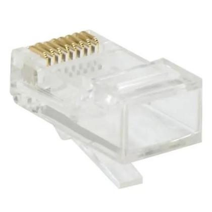 Imagem de Plug Modular Rj45 8p8c Storm 100 Unidades