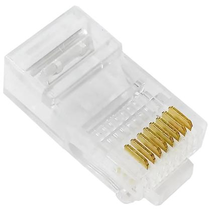 Imagem de Plug Modular Rj45 8p8c Storm 100 Unidades