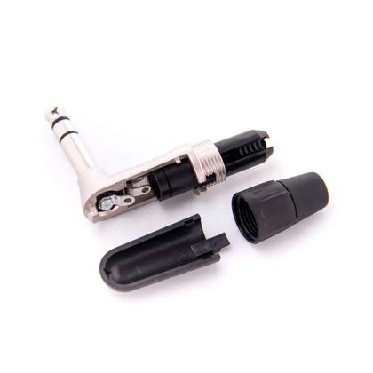 Imagem de Plug p10 stereo nickel angulado rp3rc rean