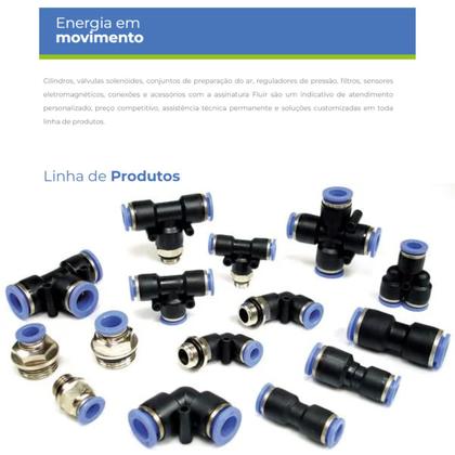 Imagem de Plug Tampão Fluir Para Mangueira Pneumática 6 mm