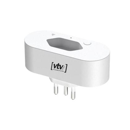 Imagem de Plug Tomada Smart Wifi Bivolt Branco 16a VTV113 Compatível com Alexa e Google Home Vtv