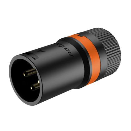 Imagem de Plug XLR macho Roxtone Rotativo Low Profile para Rack LX3M