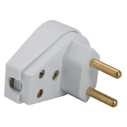 Imagem de Plugue Angular 2P 20 A 250 V Tramontina Branco