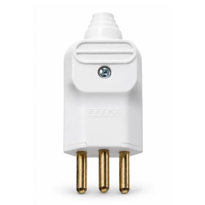 Imagem de Plugue Desmontável 2P + T 180 20A Com Prensa Cabos Branco MarGirius