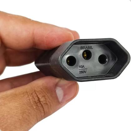 Imagem de Plugue Femea 2p+T 20A 180 Tmd 2-3 Preto Margirius
