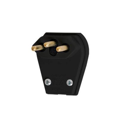 Imagem de Plugue Macho 2P + T 10A 250V Padrão - Pezzi
