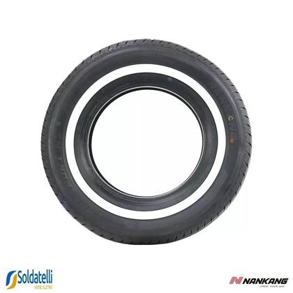 Imagem de Pneu 175/80 R13 N-605 86S WRL FAIXA BRANCA - Nankang