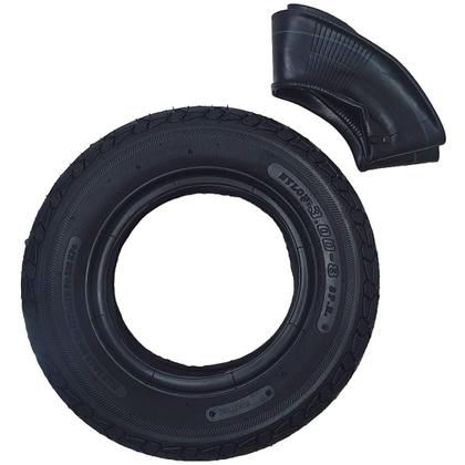 Imagem de Pneu 3.25-8 Reforçado Carriola Carrinho Mão 8 Lonas C/camara