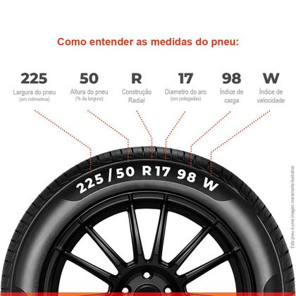 Imagem de Pneu Aro 17 225/50R17 XBRI 98W TL Sport Plus F1 Extra Load
