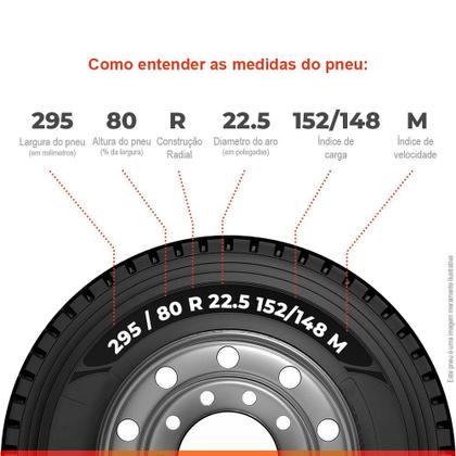 Imagem de Pneu Aro 22.5 295/80R22.5 Aeolus 152/148M 18PR Neo Allroads