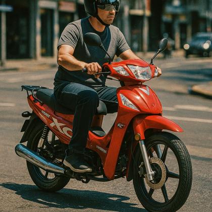 Imagem de Pneu de Moto Traseiro 80/100-14 Bilis Com Camara Robust