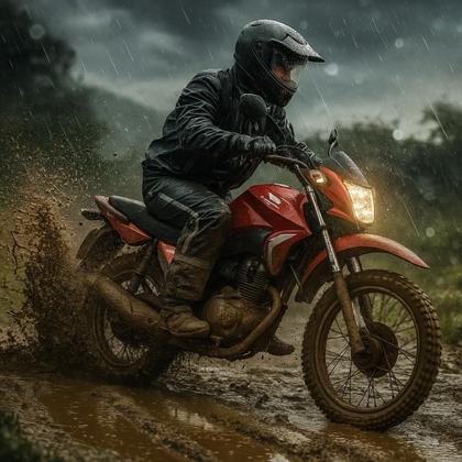 Imagem de Pneu de Moto Traseiro 90/90-18 Greitis Com Camara Robust