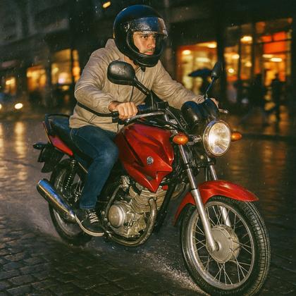 Imagem de Pneu de Moto Traseiro 90/90-18 Hitrost Com Camara Robust