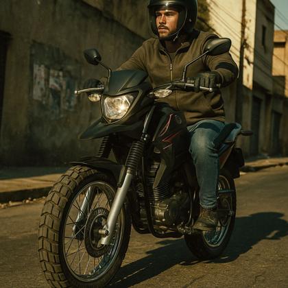 Imagem de Pneu de Moto Traseiro 90/90-18 Vites Com Camara Robust
