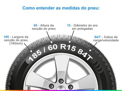Imagem de Pneu Hankook Aro 15 Kinergy ST H735 185-60R15 84T