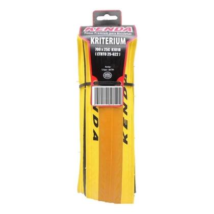 Imagem de Pneu K1018 Kriterium 700x25c Kevlar Amarelo para Rolo de Treino