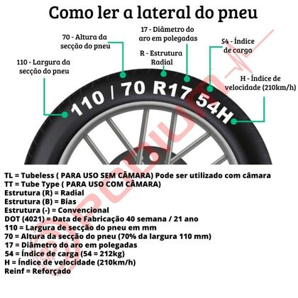 Imagem de Pneu Moto 130 70 R18 ME888F Dianteiro TL 63V Metzeler
