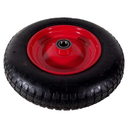 Imagem de Pneu para Carrinho de Mão Completo com Câmara e Aro 3,25 X 8 Lotus