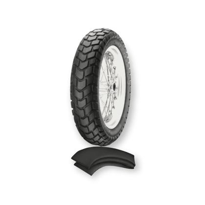 Imagem de Pneu Pirelli 110/90-17 Mt60 (tt) 60p Nxr Bros 160 + Camara