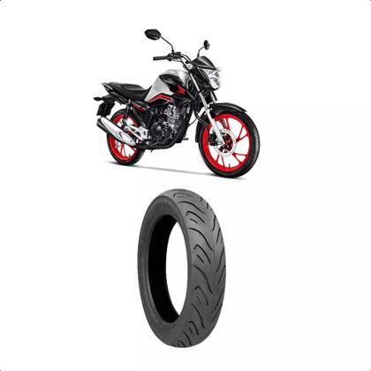 Imagem de Pneu Pneu Traseiro Moto 100/80-18 Sport R Sem Camara 53p - CG 125 - CG 150 - CG 160