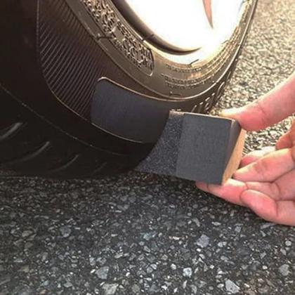 Imagem de Pneu Pretinho Selante Para Pneus + Aplicador Espuma Detailer