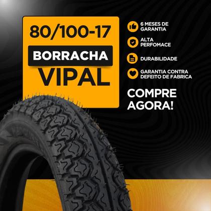Imagem de Pneu Traseiro Biz 80/100-14 Honda Moto Pop 100 Aro 14