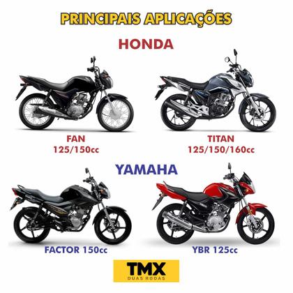 Imagem de Pneu Traseiro Honda CBX Strada CG Titan fan Cargo YBR Factor Rinaldi 100/90-18 SS48 Uso Sem Câmara