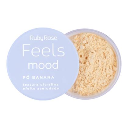 Imagem de Pó Banana Ruby Rose Feels Mood Efeito Aveludado Ultrafino