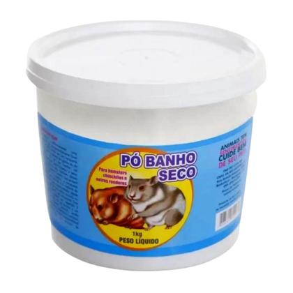 Imagem de Pó Banho Seco para Hamster Chinchila 1KG