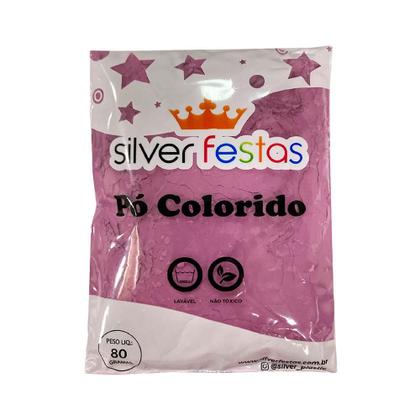 Imagem de Pó Colorido Para Festa Ou Evento Explosão de Cores Com 80G