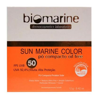 Imagem de Pó Compacto Biomarine Sun Marine Color FPS50 