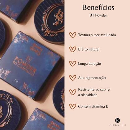 Imagem de Pó Compacto - Bruna Tavares - BT Powder - Pó facial - 11g