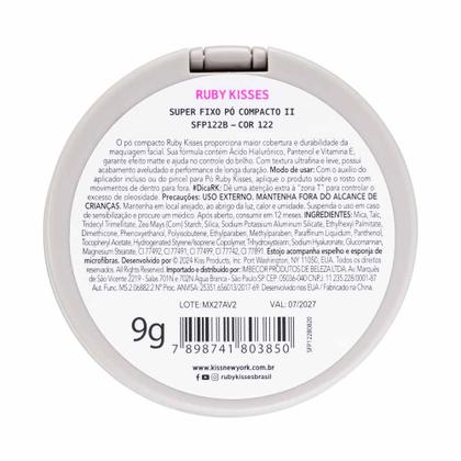 Imagem de Pó Compacto Ruby Kisses - Super Fixo