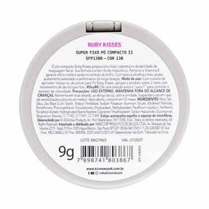 Imagem de Pó Compacto Ruby Kisses - Super Fixo