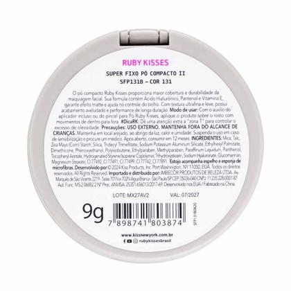 Imagem de Pó Compacto Ruby Kisses - Super Fixo