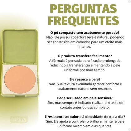 Imagem de Pó Compacto Ruby Rose Silk Skin Soft Finish Light HB-T1400-5