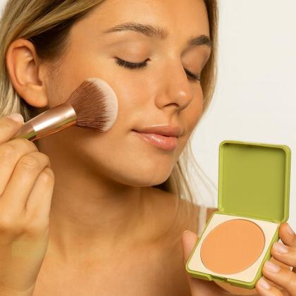 Imagem de Pó Compacto Ruby Rose Silk Skin Soft Finish Light HB-T1400-5