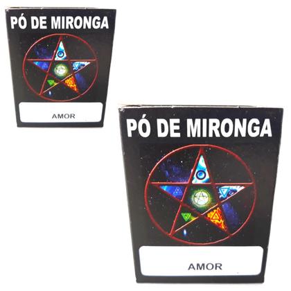Imagem de Pó De Mironga Amor Original Ritual Umbanda Macumba Amarração Amorosa Atração Paixão Casal Kit 2 Und