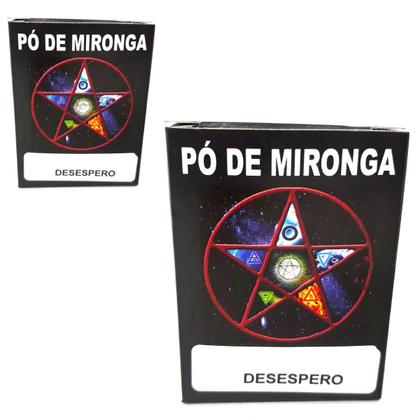 Imagem de Pó De Mironga Desespero Original Ritual Umbanda Macumba Pesada Destruição Casal Ambientes Kit 2 Und