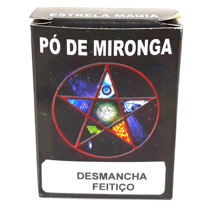 Imagem de Pó De Mironga Desmancha Feitiço Original Ritual Umbanda Macumba Kit 2 Und