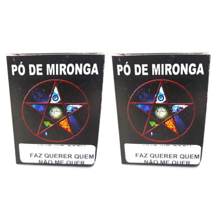 Imagem de Pó De Mironga Faz Querer Quem Não me Quer Original Ritual Amor Atração Umbanda Macumba Exu Kit 2 Und