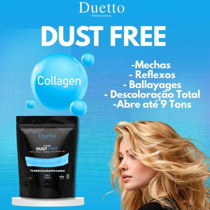 Imagem de Pó Descolorante com Colágeno Duetto Professional 500gr