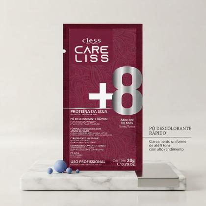 Imagem de Pó Descolorante Proteína da Soja +8 20g Care Liss Cless