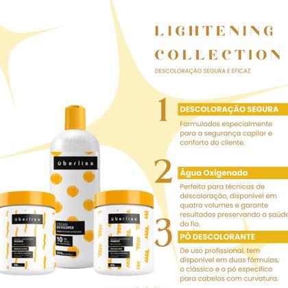Imagem de Pó Descolorante White Lightening Powder Curly Uberliss 500g Avlon