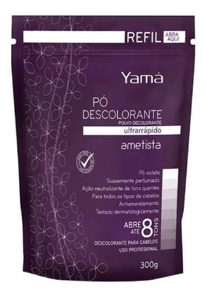 Imagem de Po descolorante yama 300gr refil ametista 08 tons incolor