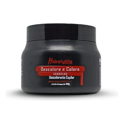 Imagem de Pó Descolore E Colore Vermelho 100g Hidratylife Mairibel