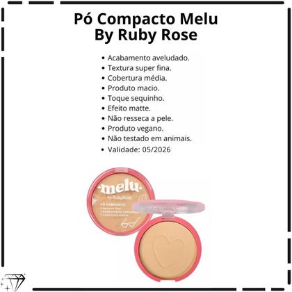 Imagem de Po facial compacto melu