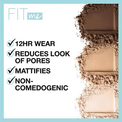 Imagem de Pó facial Maybelline Fit Me Matte + Poreless Mocha 1 unidade