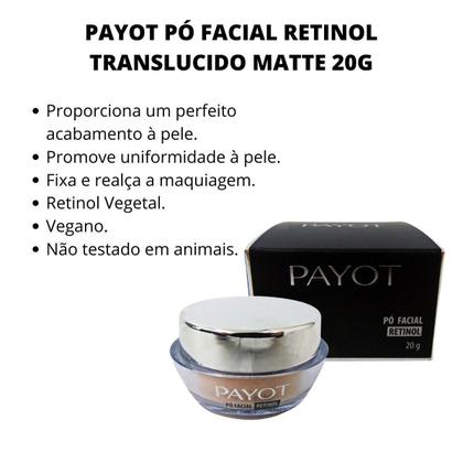 Imagem de Pó Facial Payot Retinol Translucido Matte 20g