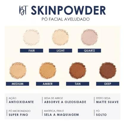 Imagem de Pó Facial Solto - Bruna Tavares - BT Skinpowder 15g